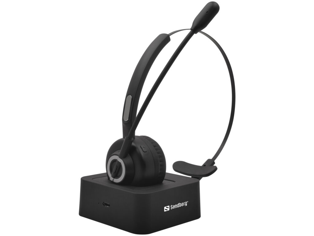 Sandberg Wireless Office Headset Pro Bluetooth-kuulokemikrofoni