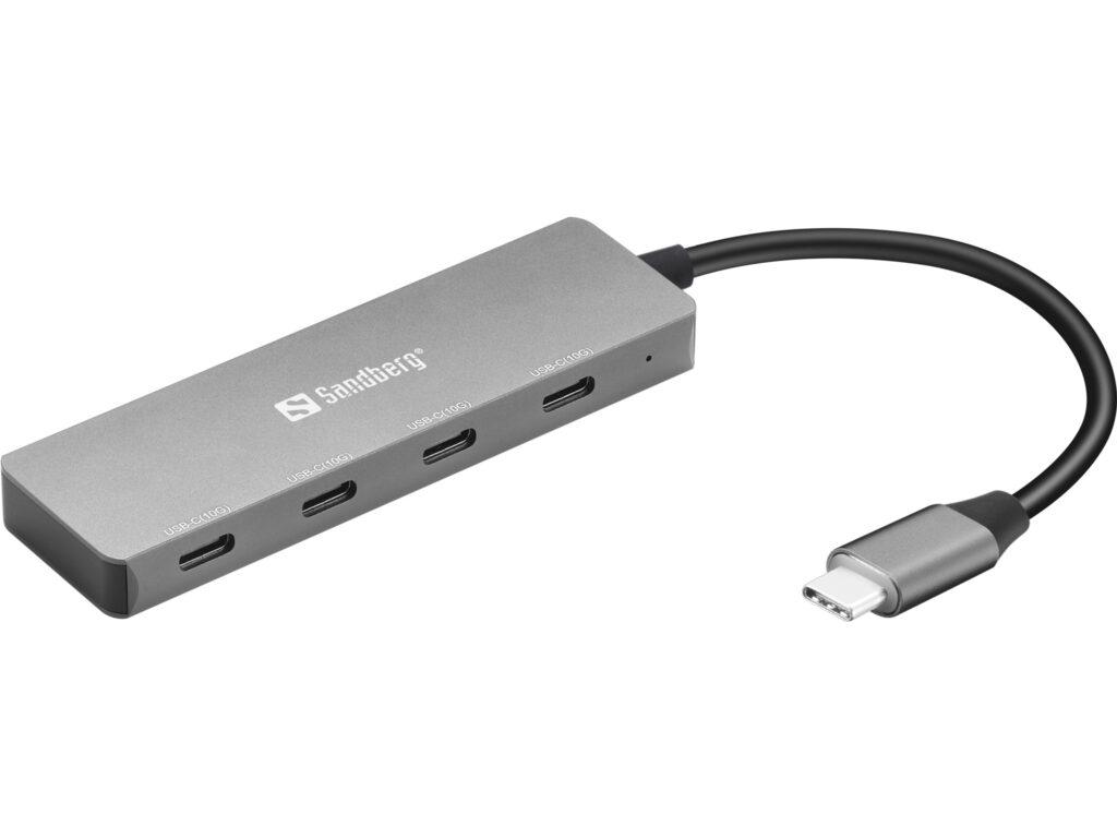 Sandberg USB-C to 4 x USB-C Hub USB-keskitin