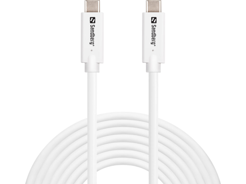 Sandberg USB-C-kaapeli USB 3.2 Gen 2, 100 W, 5 m