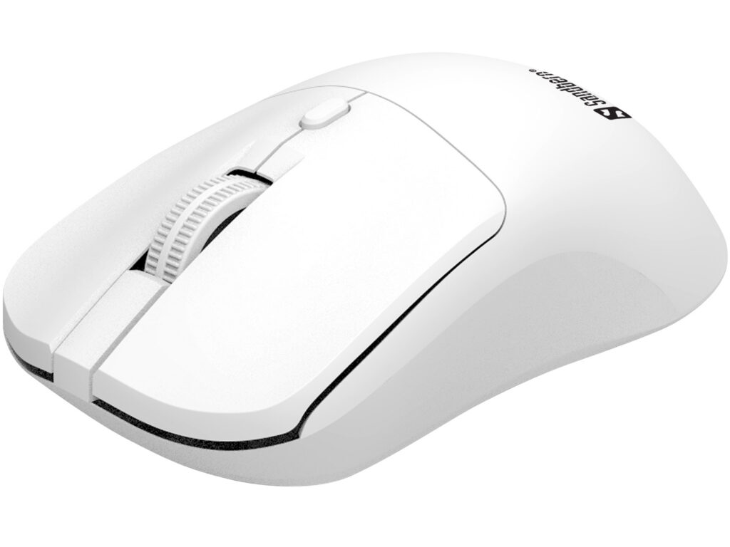 Sandberg Wireless Mouse Saver langaton hiiri, valkoinen