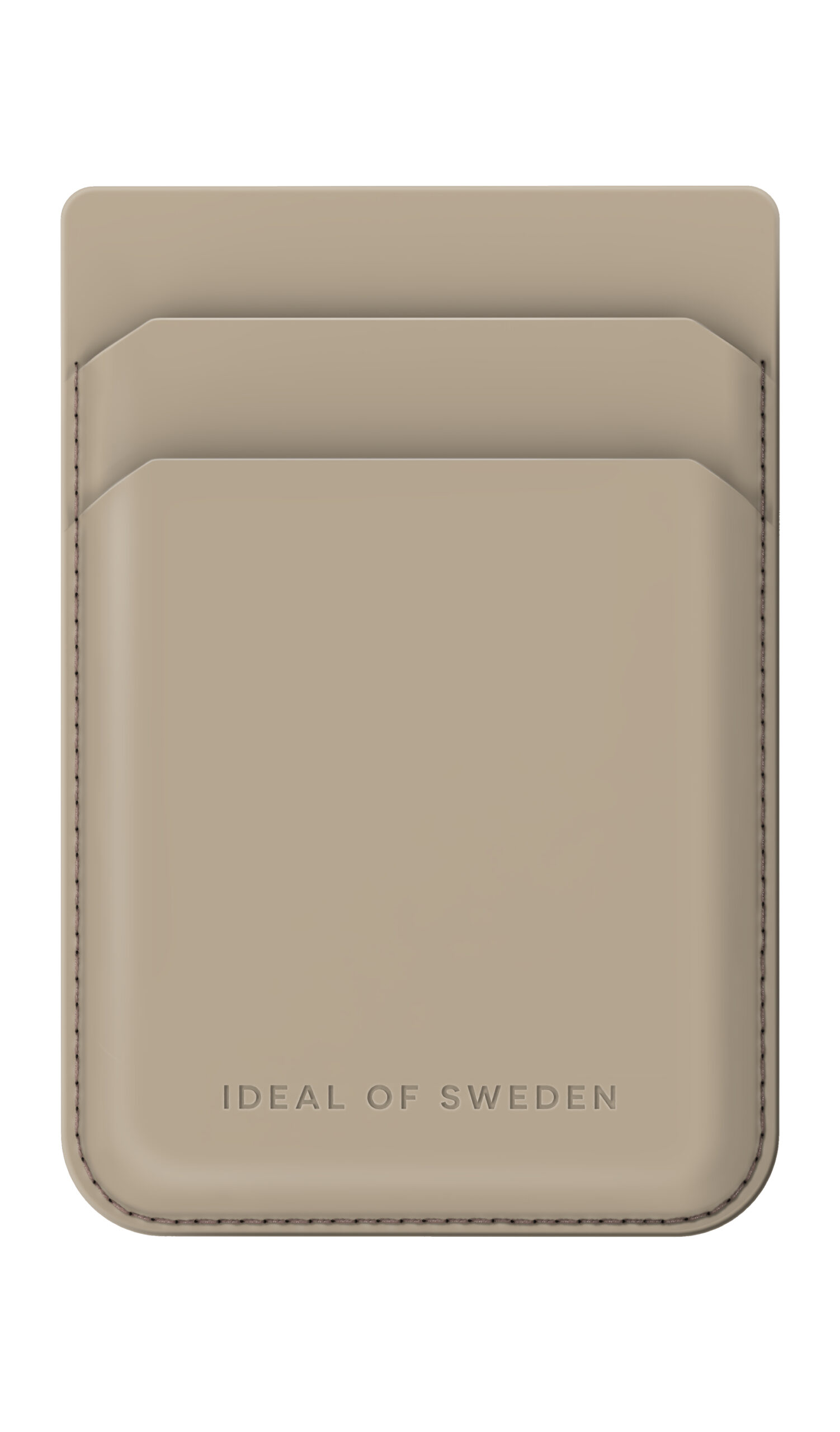 IDEAL OF SWEDEN Magnetic Card Holder MagSafe Beige magneettinen yleismallinen korttikotelo