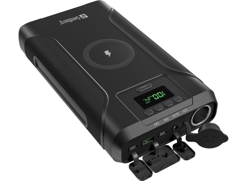 Sandberg Survivor Powerbank 7in1 76800 retkeilyn virta-asema