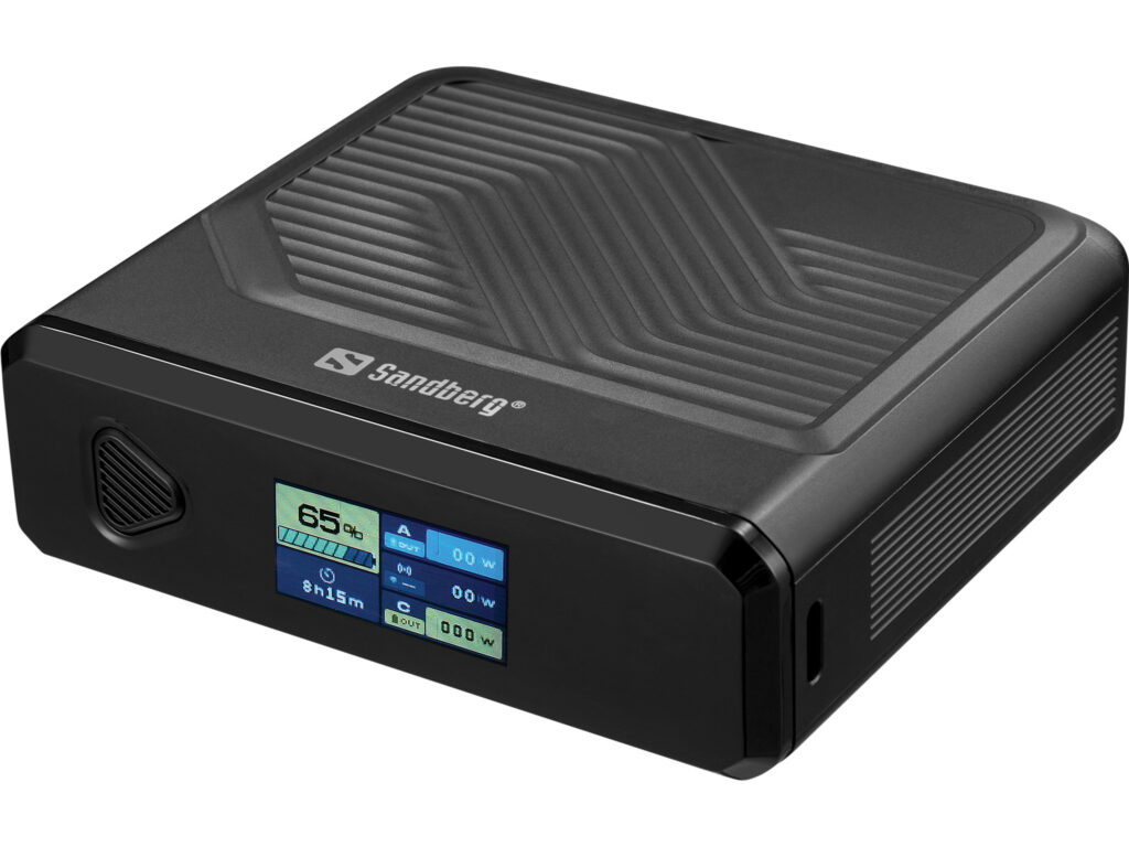 Sandberg Travel Powerbank 20000 PD100W varavirtalähde kannettavalle