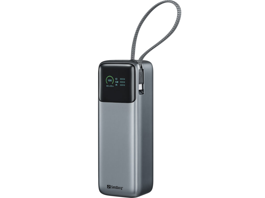 Sandberg All-in1 Powerbank 27000 PD 240W varavirtalähde kannettavalle