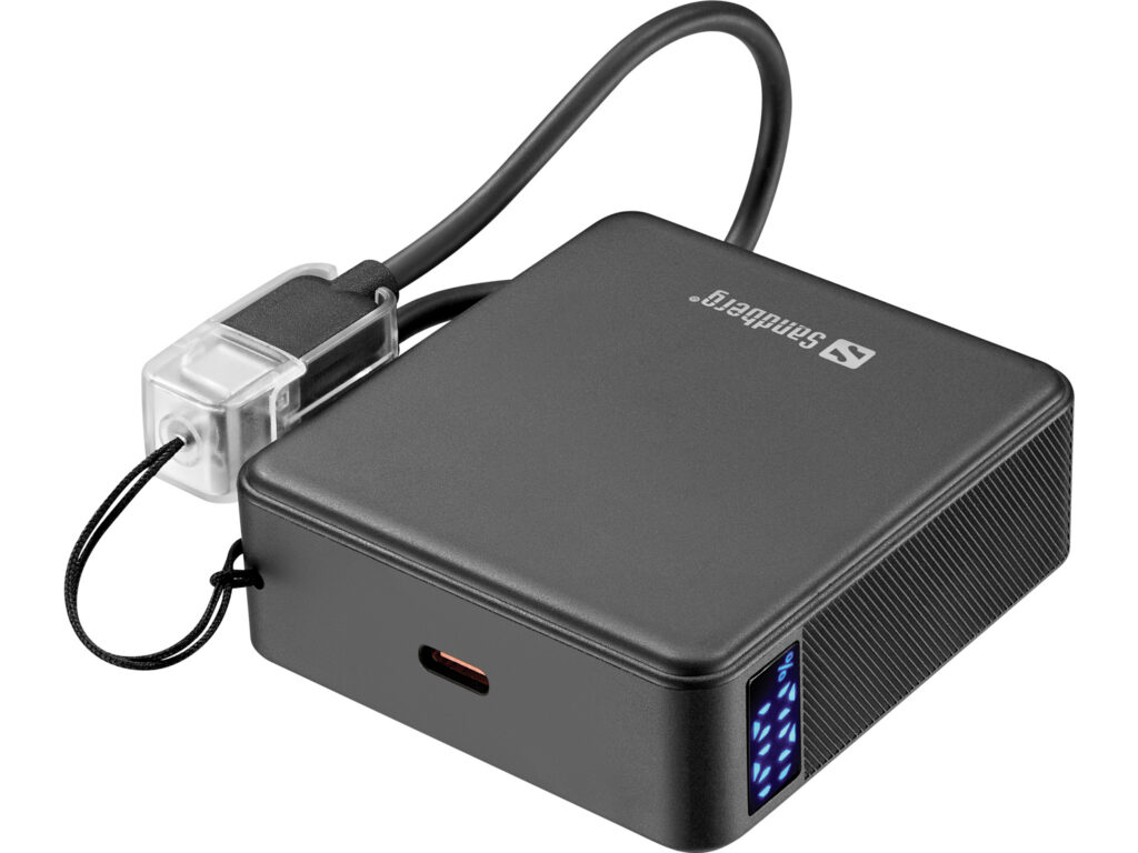 Sandberg Nano Powerbank 10000 PD20W pieni varavirtalähde