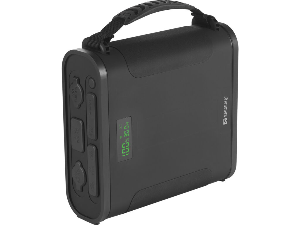 Sandberg Survivor Powerbank 9in1 144000 virta-asema 460,8 Wh