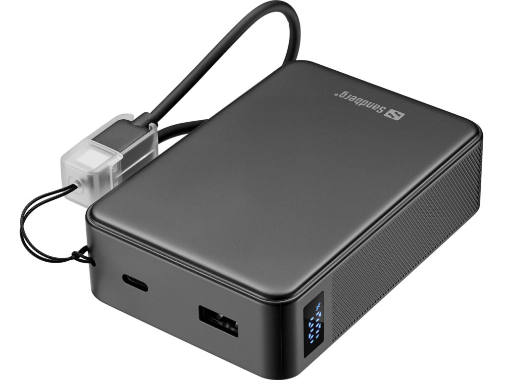 Sandberg Nano Powerbank 20000 PD20W kompakti varavirtalähde