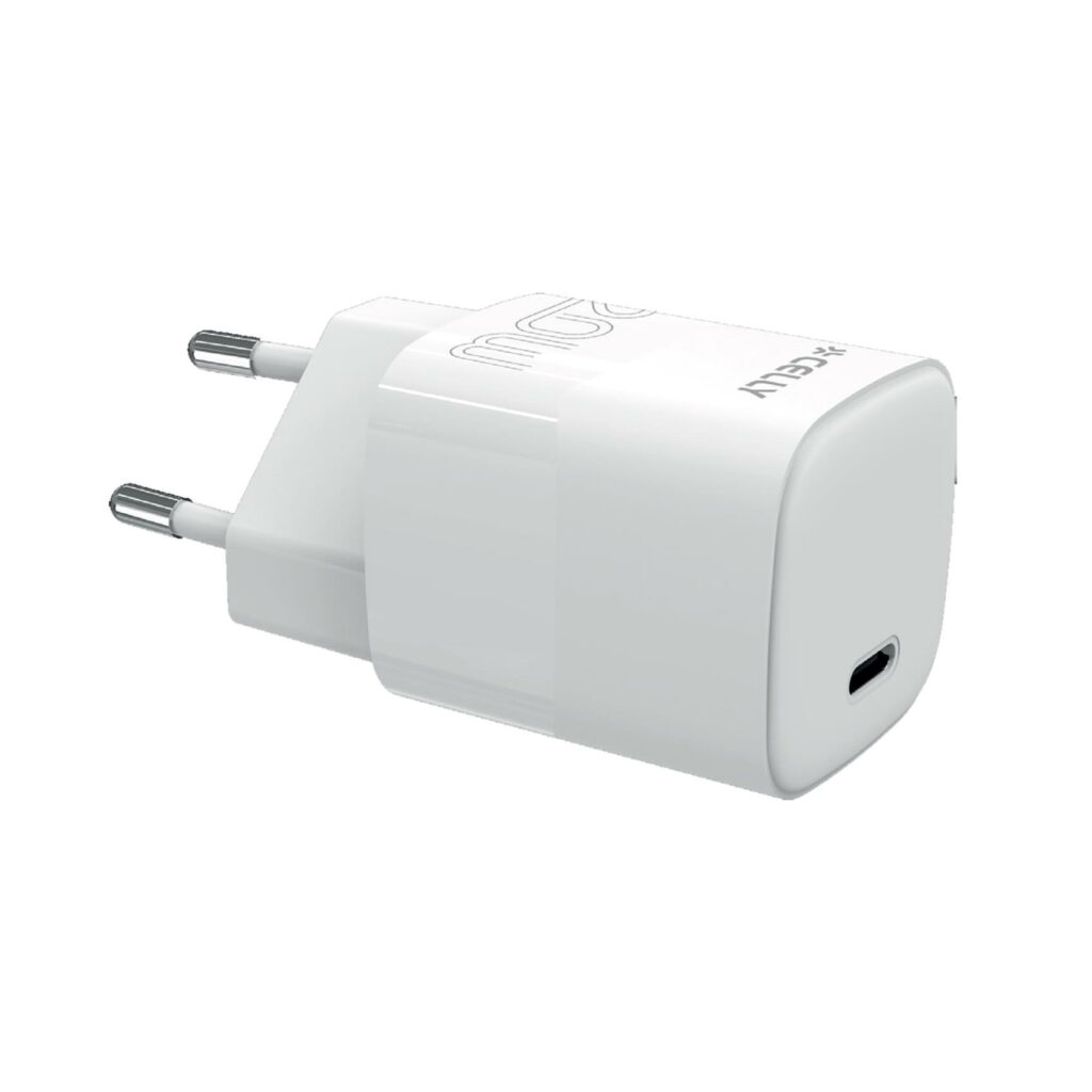 CELLY USB-C Wall Charger 20W EVO [PRO POWER] 20 W, GaN, pikalataus seinälaturi