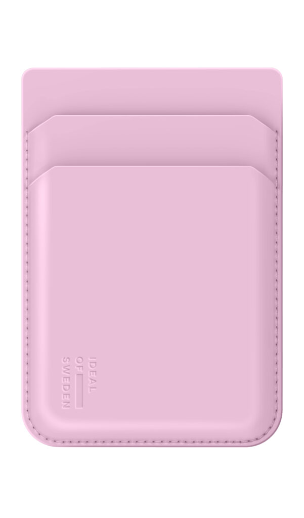 IDEAL OF SWEDEN Magnetic Card Holder MagSafe Bubblegum Pink, magneettinen, vaaleanpunainen korttikotelo
