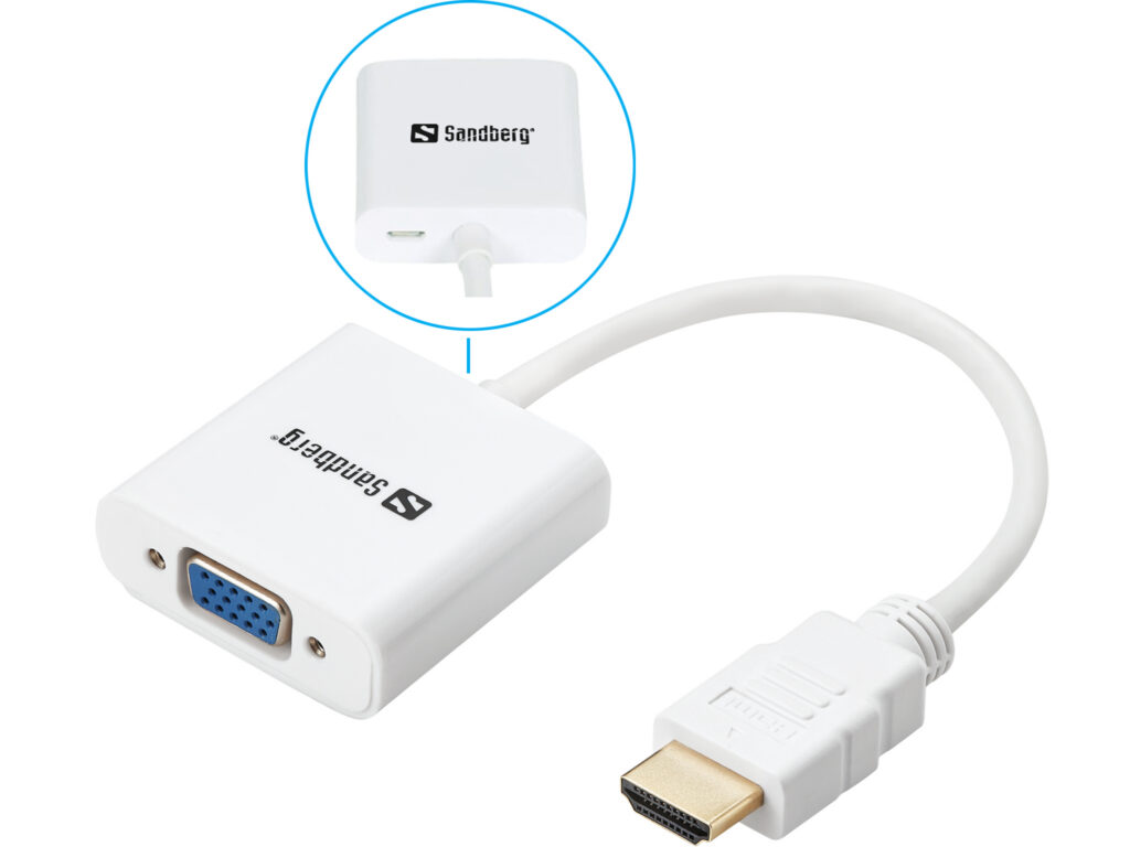 Sandberg HDMI to VGA Converter näyttösovitin
