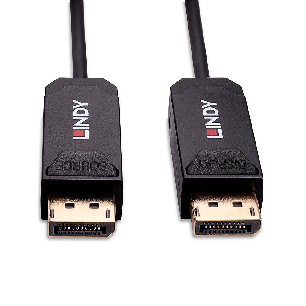 Lindy Fibre Optic Hybrid DisplayPort 2.0 UHBR10, 10 m, 40 Gbit/s -kaapeli - Image 8