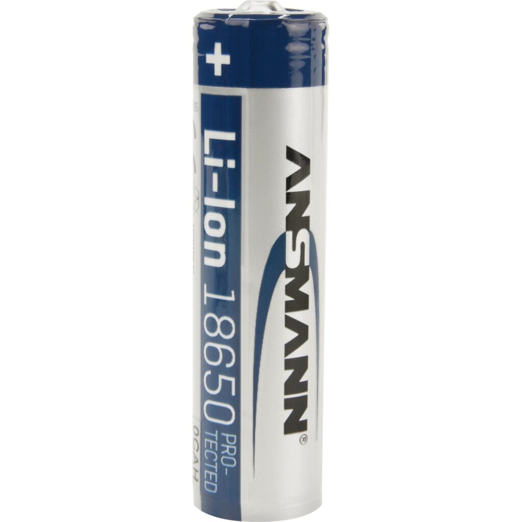 Ansmann Li-Ion Akku 18650 2,6 Ah 3,6 V suojapiirillä akku