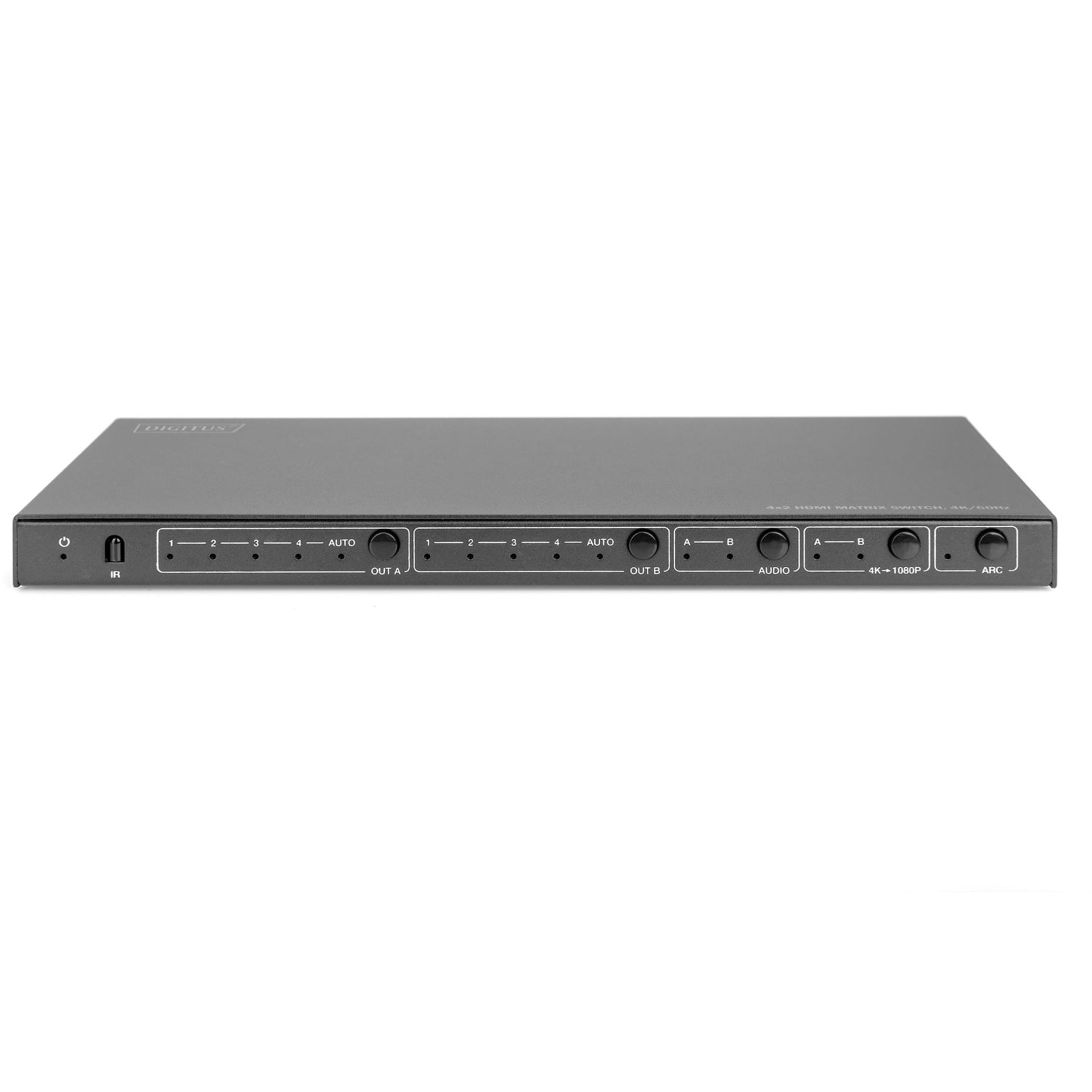 Digitus HDMI 2.0 4K/60Hz 4x2 18 Gbps HDMI-matriisikytkin - Image 4