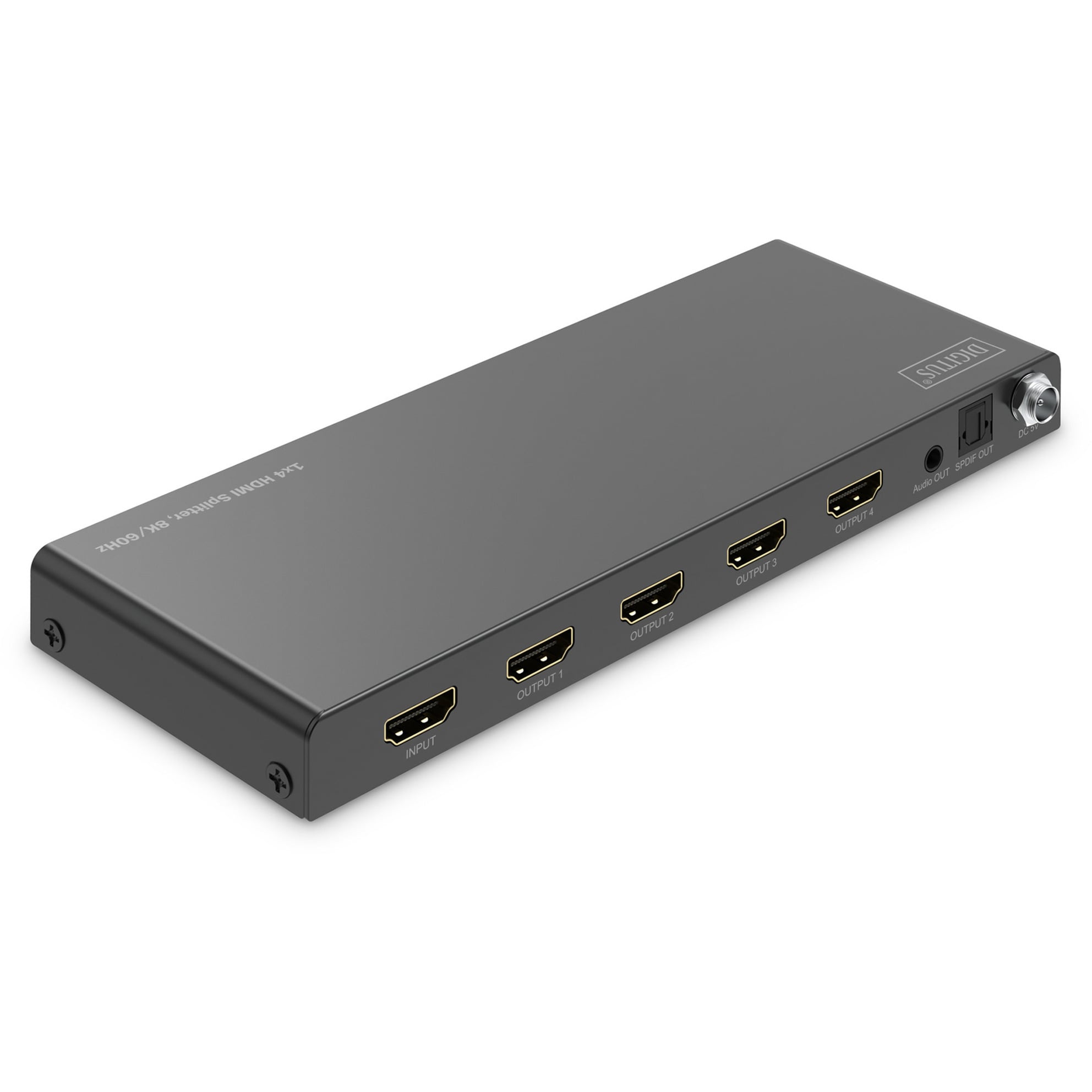 Digitus HDMI 2.1 1x4 8K / 60 Hz aktiivinen HDMI-jakaja - Image 2