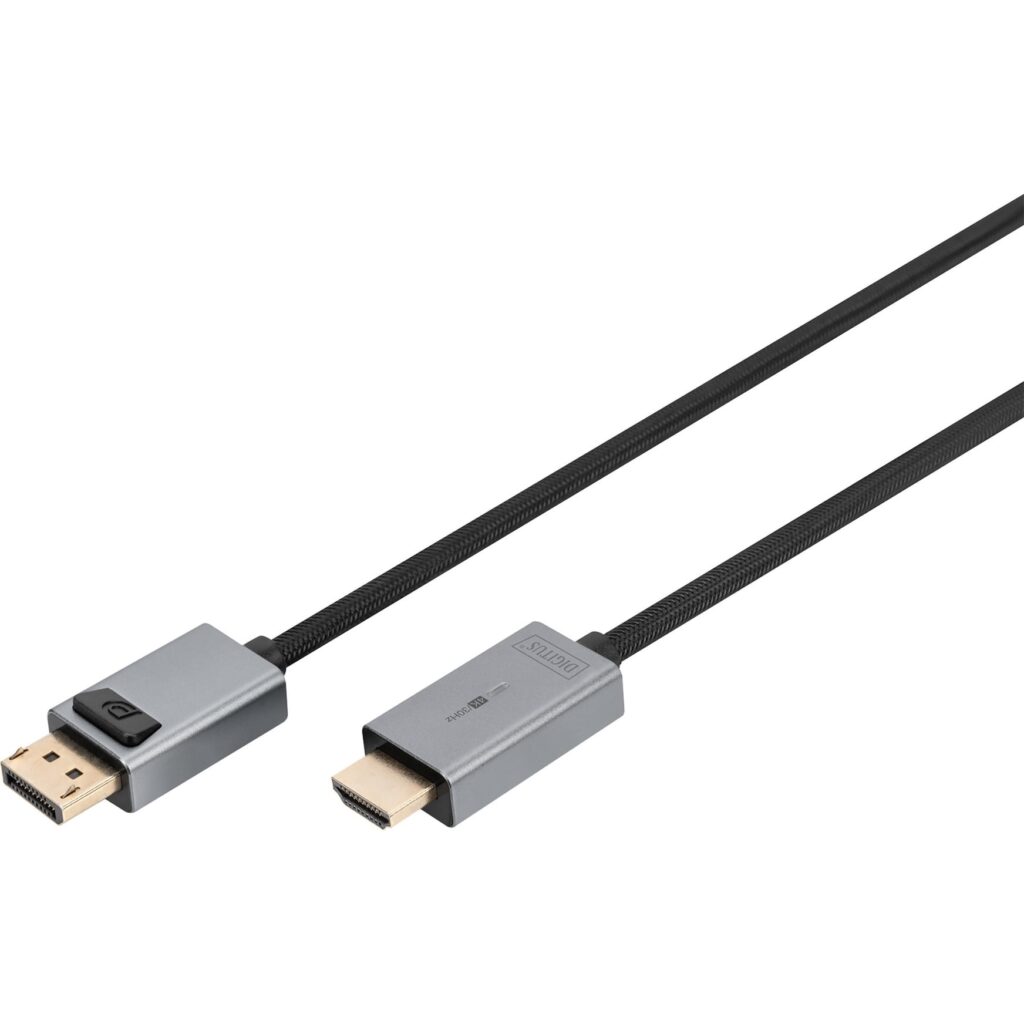 Digitus DisplayPort–HDMI 1,8 m 4K 30 Hz kaapeli