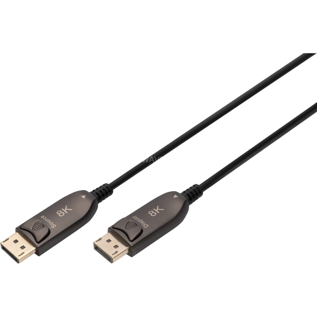 Digitus DisplayPort 1.4 8K 60 Hz 10 m aktiivinen DisplayPort-kaapeli