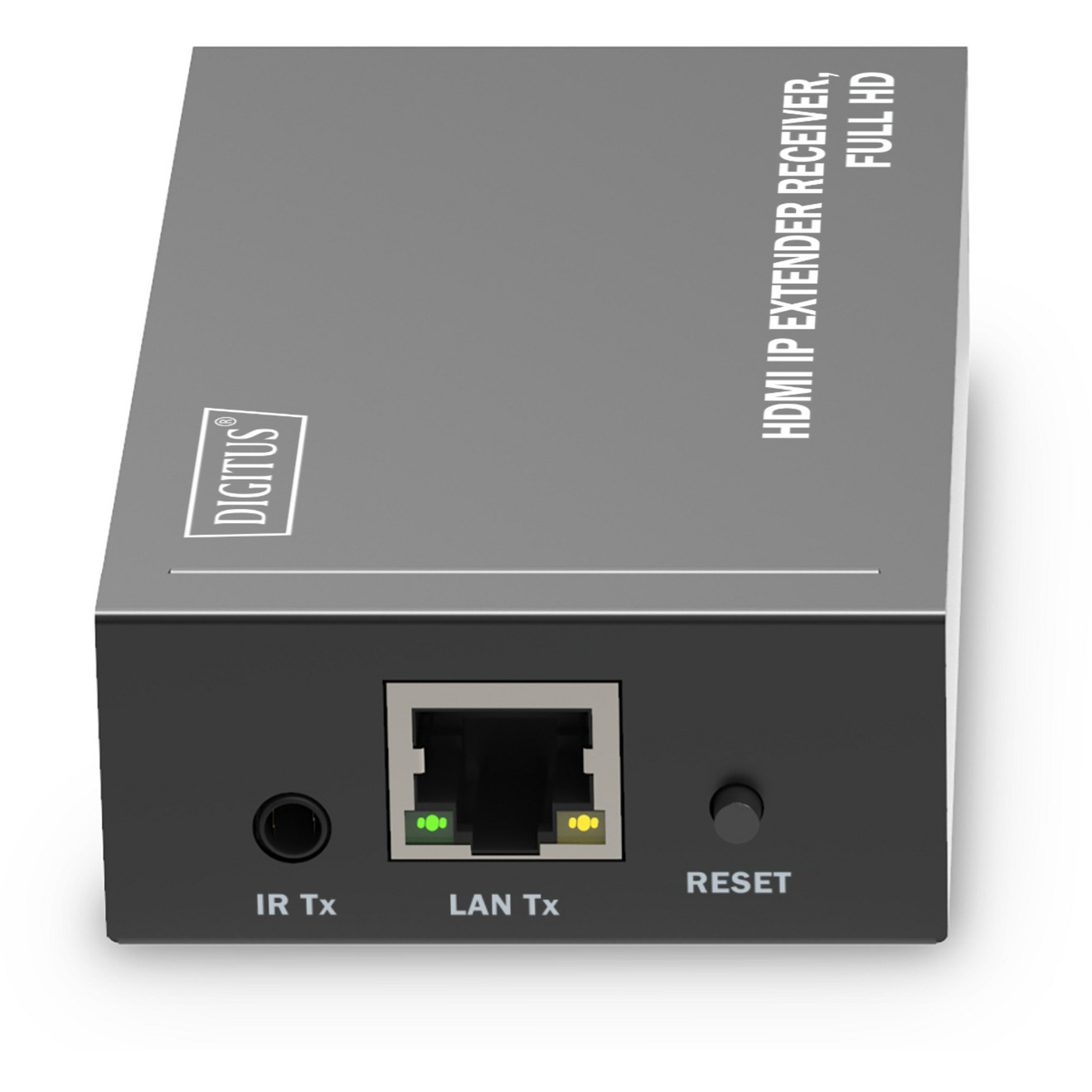 Digitus Full HD, RJ-45 ja HDMI naaras, metallikotelo HDMI-jatkaja - Image 4