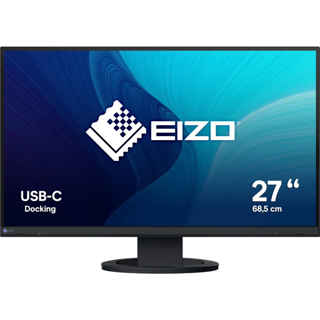 EIZO FlexScan 27" QHD IPS USB-C 70 W näyttö