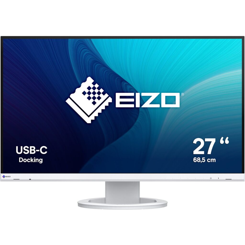 EIZO FlexScan 27" QHD IPS USB-C 70 W näyttö