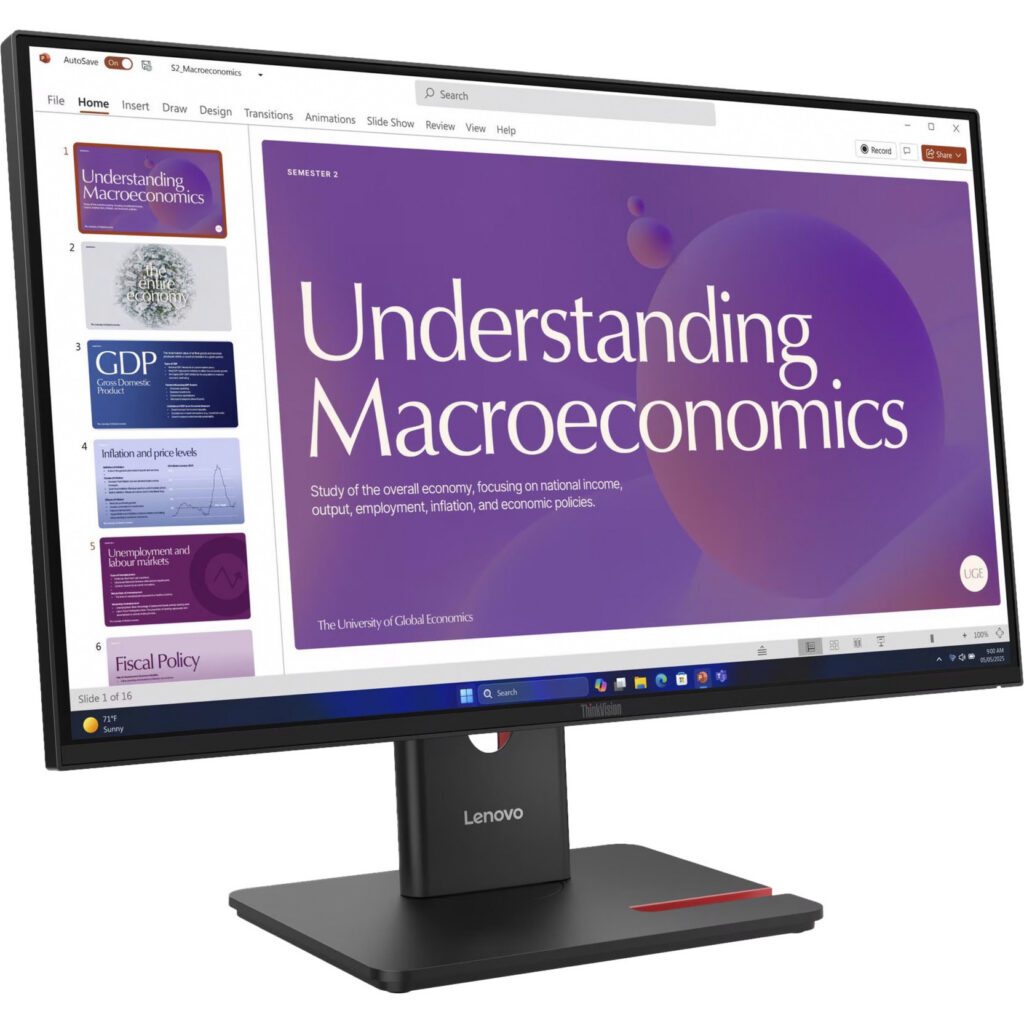 Lenovo T24D-40 + T24-40 IPS 120 Hz näyttö