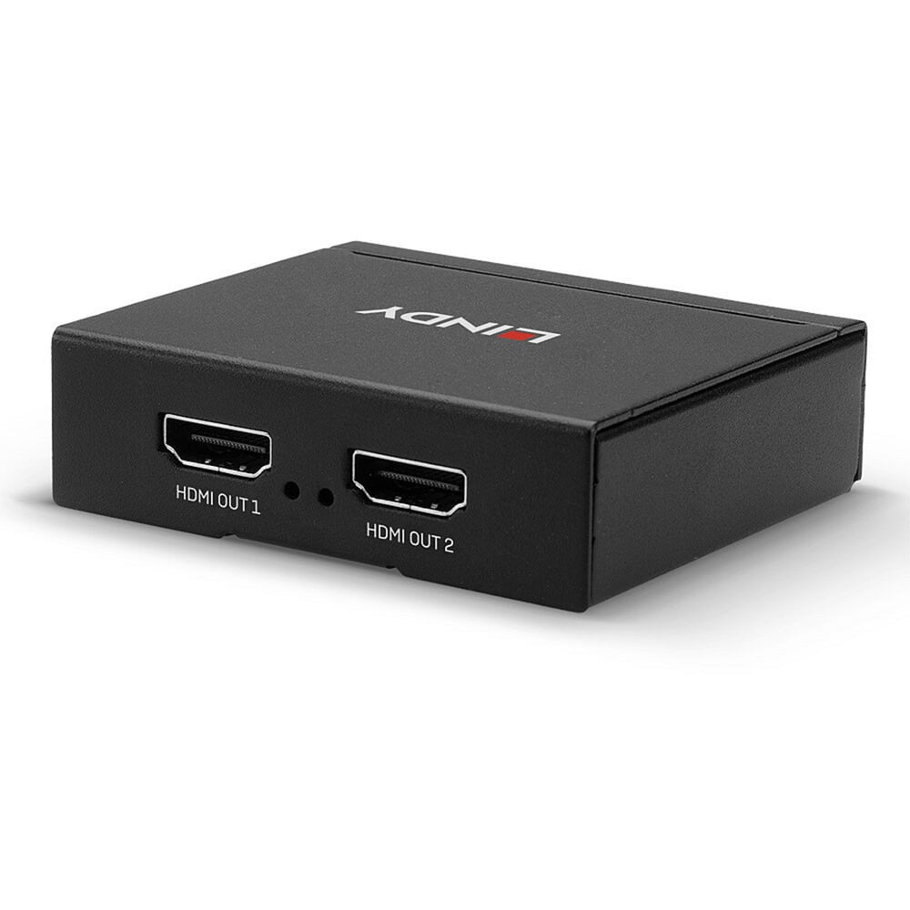 Lindy 2 Port HDMI 4K Splitter, HDMI 1.4, 2160p30, HDMI-jakaja