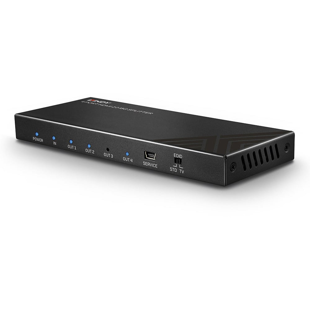Lindy 4 Port HDMI 18G Splitter 4K 60 Hz HDCP 2.2 HDMI-jakaja