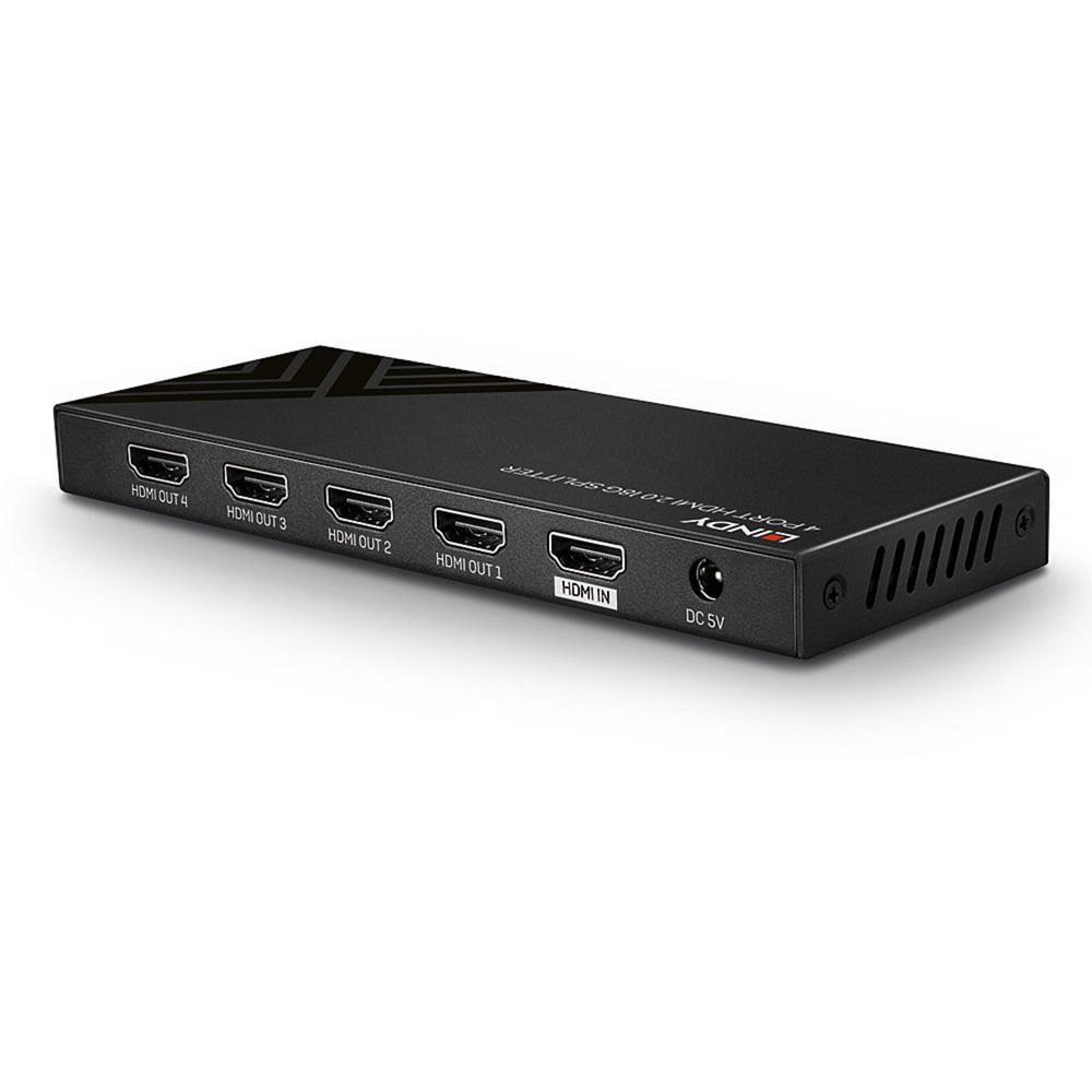 Lindy 4 Port HDMI 18G Splitter 4K 60 Hz HDCP 2.2 HDMI-jakaja - Image 6