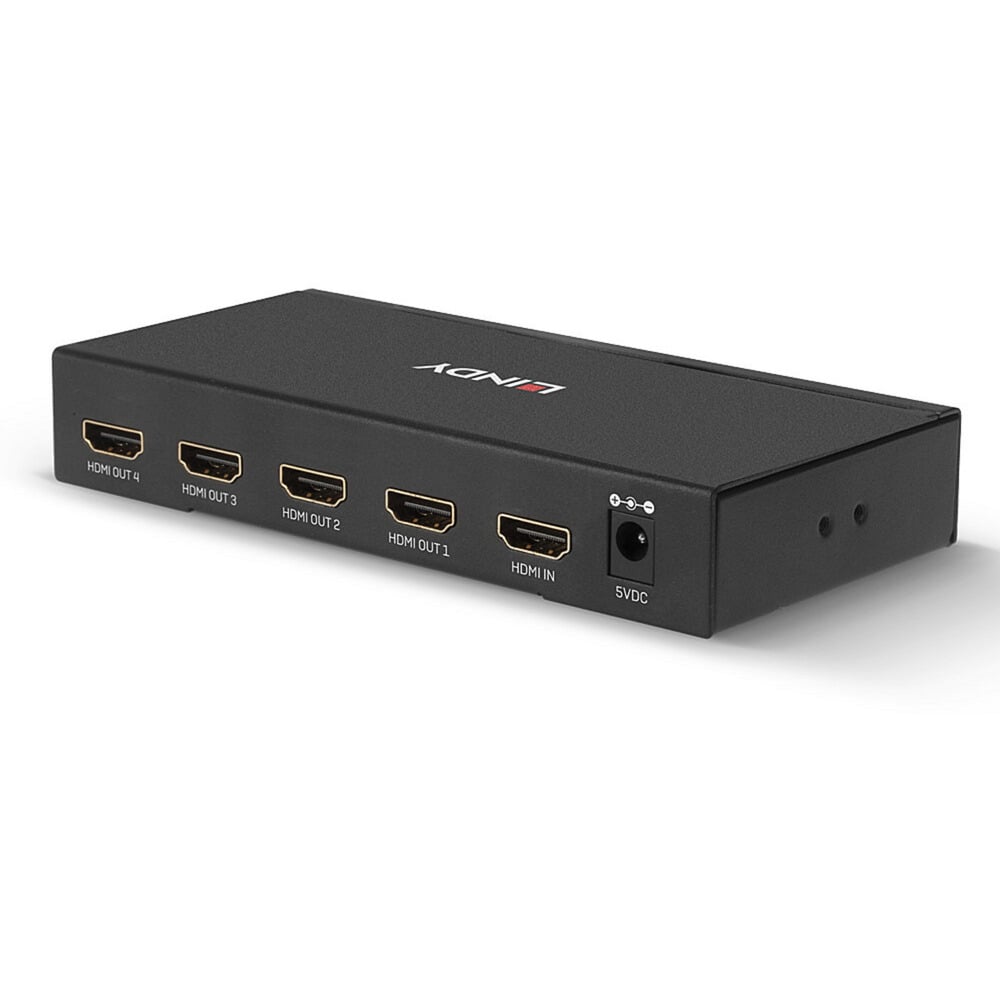 Lindy 4 Port HDMI 10.2G Splitter HDMI 1.4 4096 x 2160 HDMI-jakaja - Image 3