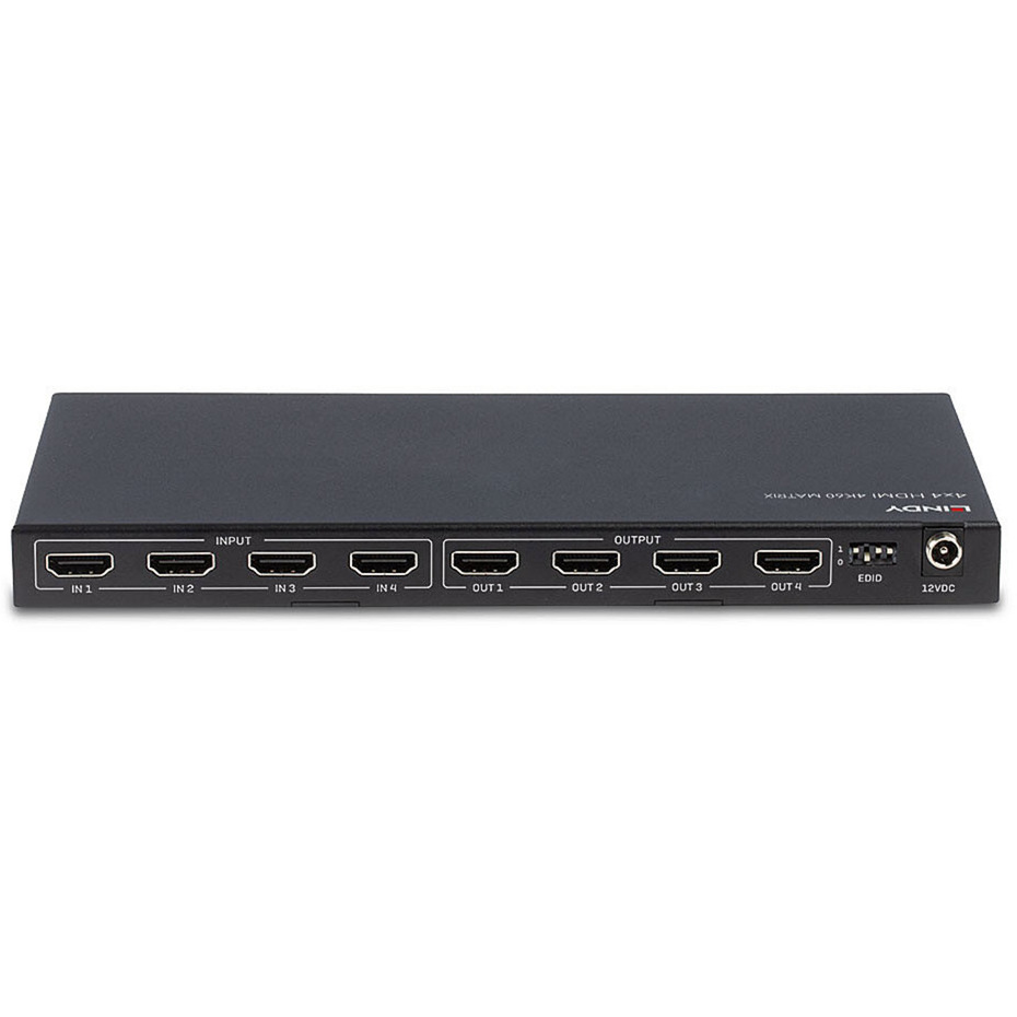 Lindy 4x4 HDMI 4K60 Matrix, HDMI 2.0b, 18 Gbit/s, HDMI-matriisikytkin - Image 4