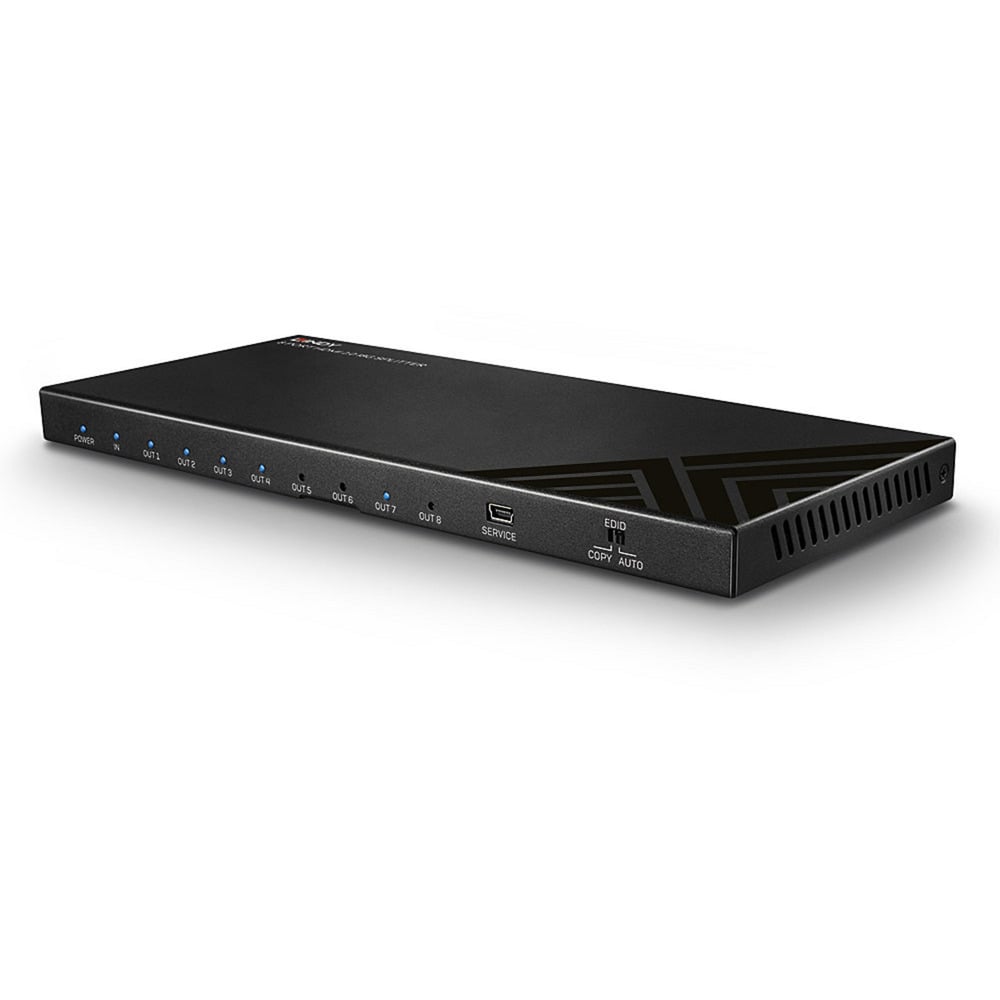 Lindy 8 Port HDMI 18G Splitter 4K 60 Hz HDMI 2.0 HDMI-jakaja