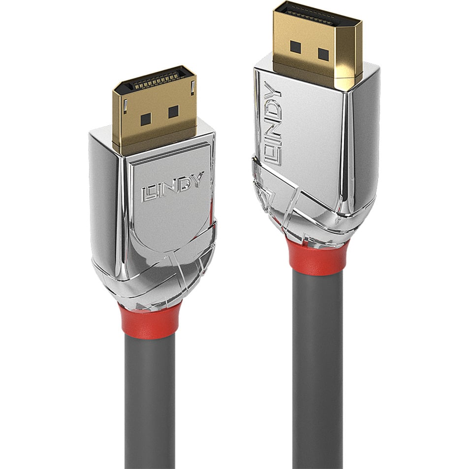 Lindy Cromo Line DisplayPort 1.4, 2 m, 7680 x 4320 pikseliä, 32,4 Gbit/s -kaapeli