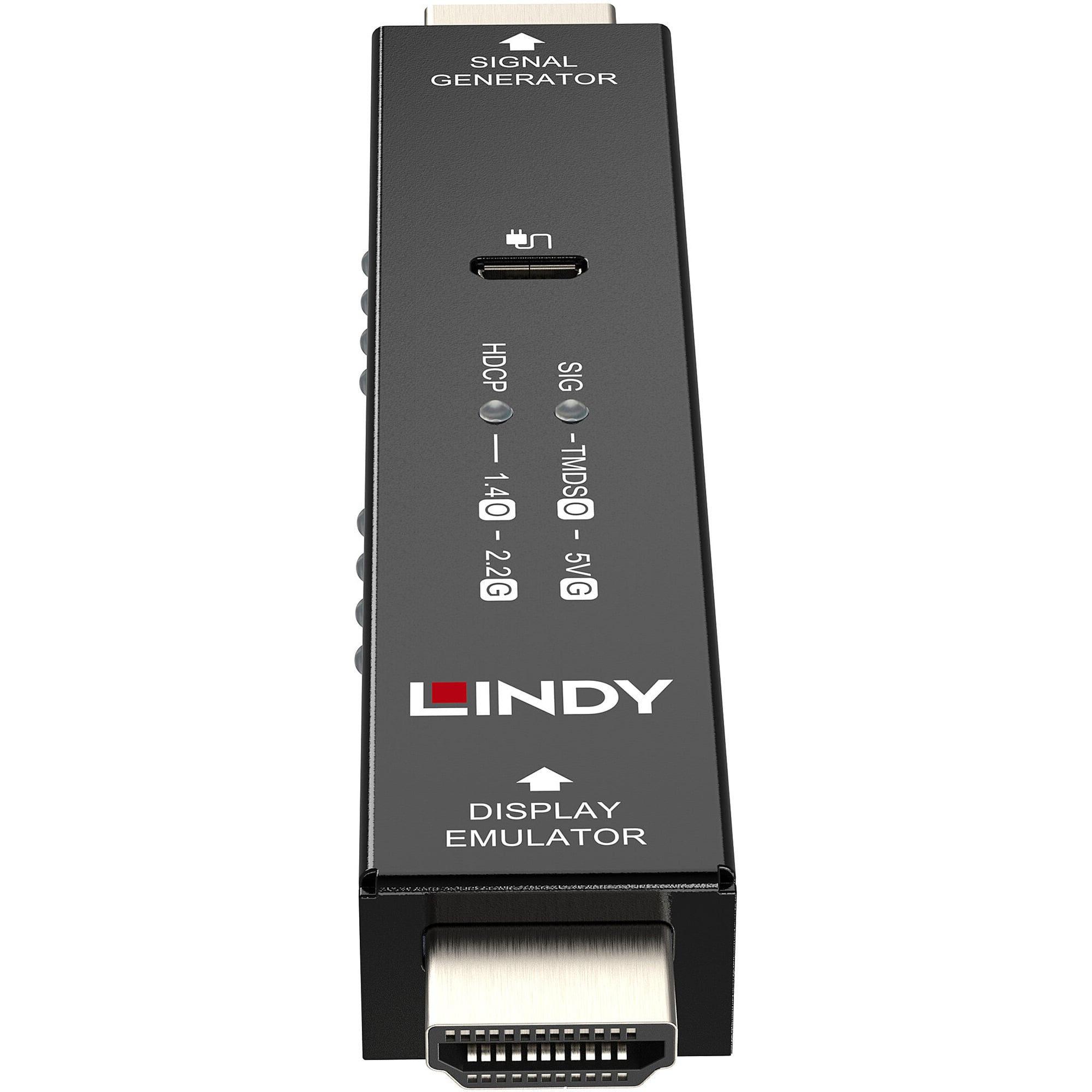 Lindy HDMI 4K60 Signalgenerator ja Display-Emulator, HDMI 2.0, 18 Gbit/s -adapteri - Image 3