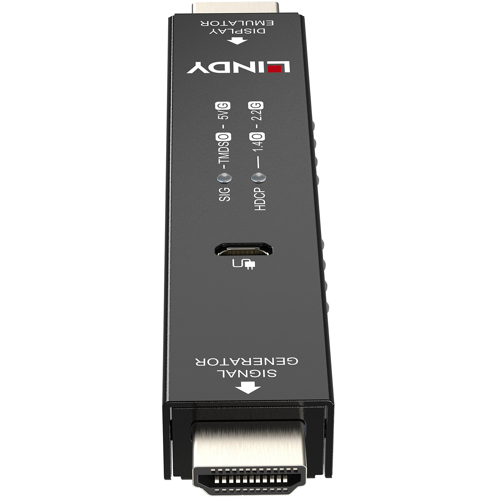 Lindy HDMI 4K60 Signalgenerator ja Display-Emulator, HDMI 2.0, 18 Gbit/s -adapteri - Image 4