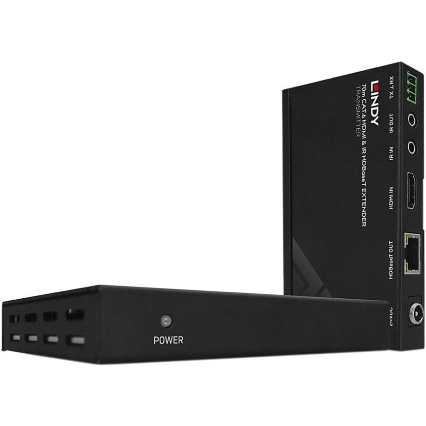 Lindy HDMI & HDBaseT Extender 70 m, 4K30, PoC HDMI-jatkolaite