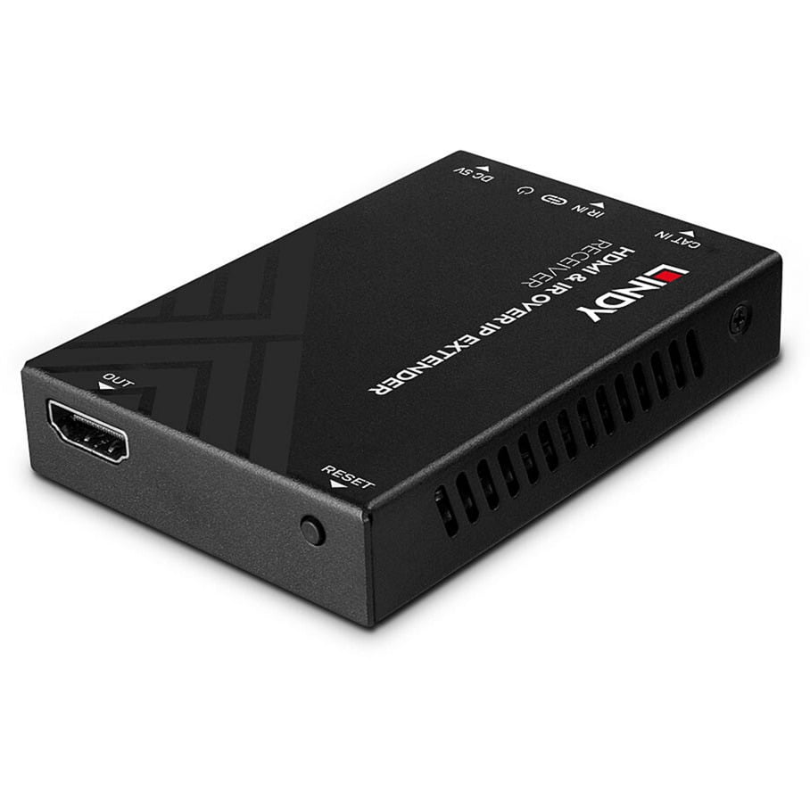 Lindy HDMI & IR over IP Receiver 1080p 60 Hz, 150 m vastaanotin - Image 3