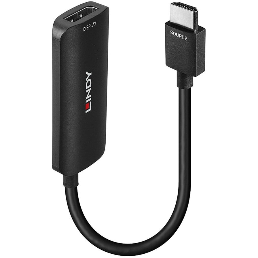 Lindy HDMI 8K60 to DisplayPort 1.4 Converter, 8K 60 Hz, aktiivinen, adapteri