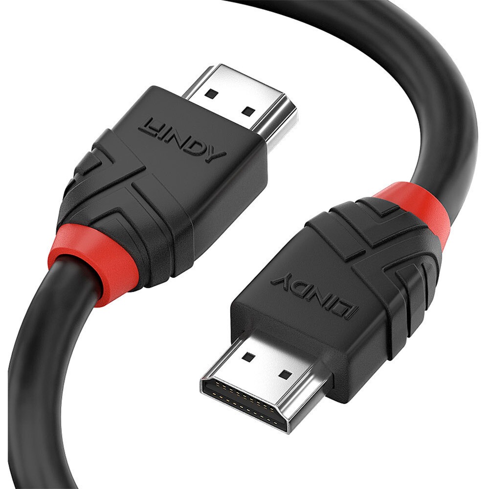 Lindy Black Line 8K 60Hz 5 m Ultra High Speed HDMI 2.1 HDMI-kaapeli - Image 4