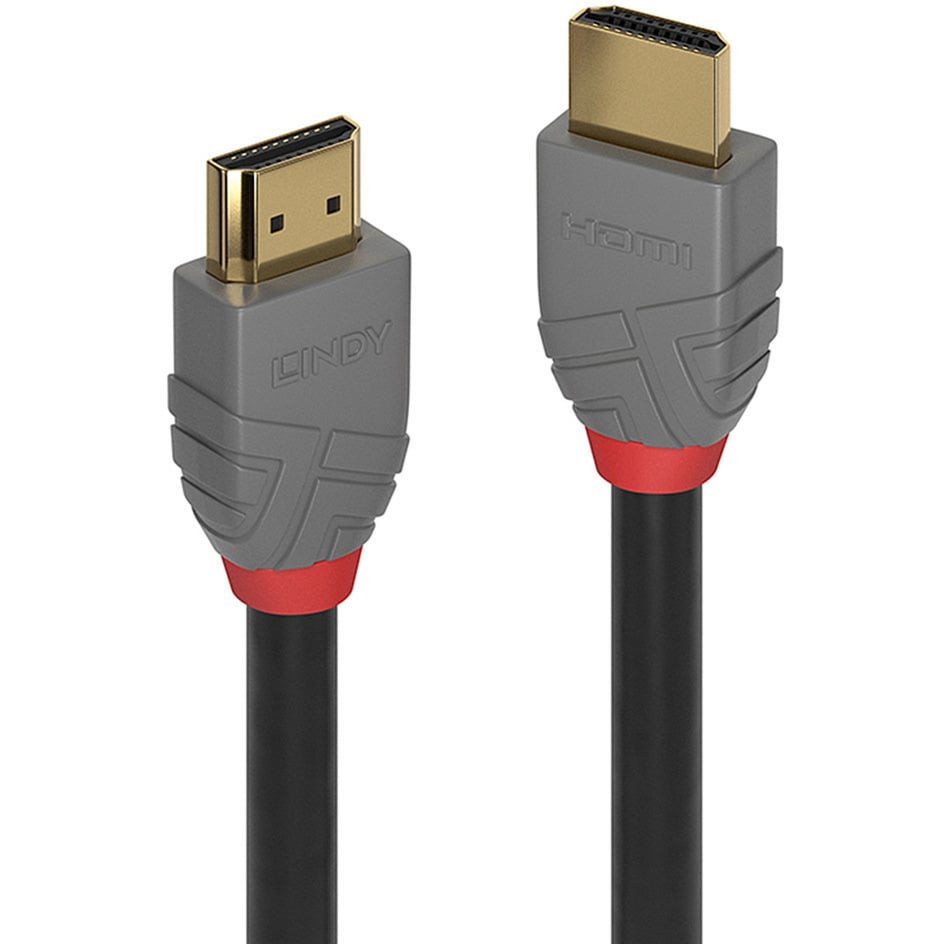 Lindy Standard HDMI Anthra Line 20 m, HDMI 2.0, 10,2 Gbit/s HDMI-kaapeli