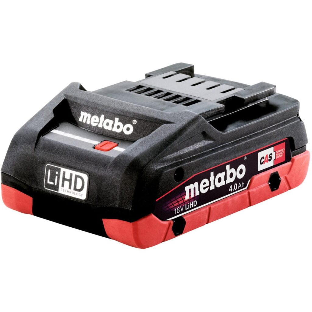 Metabo LiHD Akkupack 18 V - 4,0 Ah litiumioniakku 4 Ah työkaluille Akku