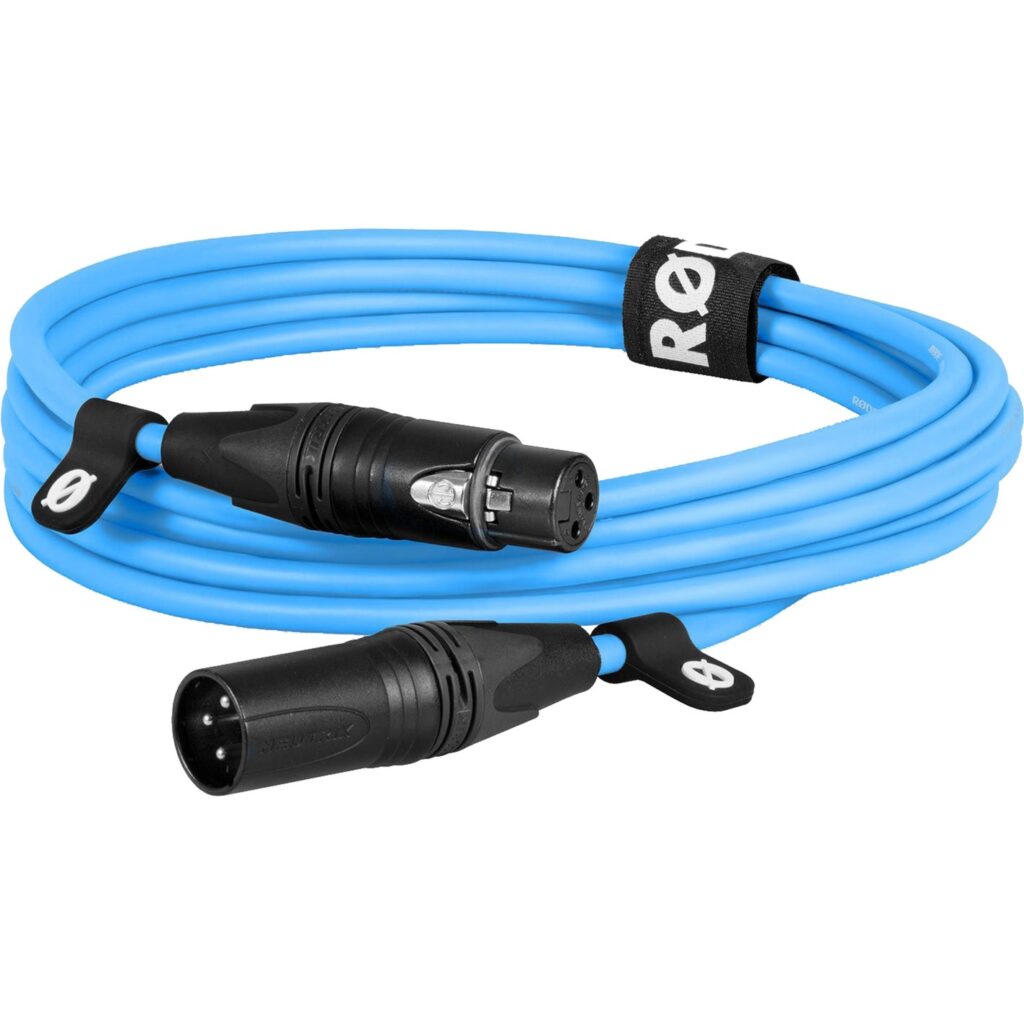 Rode Microphones Premium XLR 3-pin 3 m sininen mikrofonikaapeli