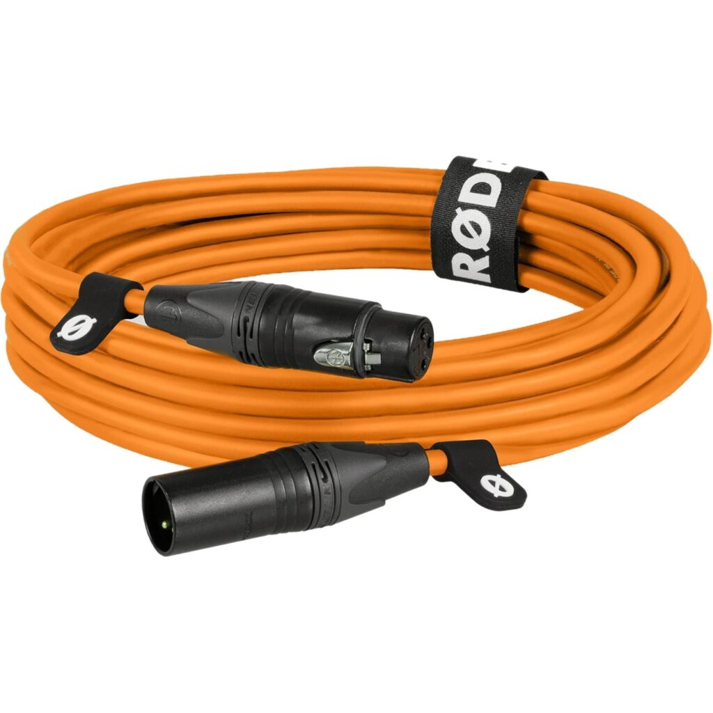 Rode Microphones Premium XLR 3-pin 6 m oranssi mikrofonikaapeli