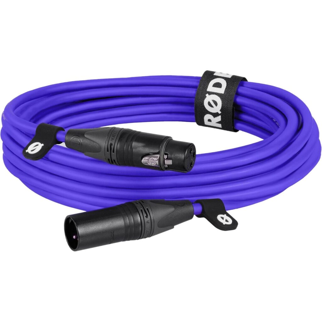 Rode Microphones Premium XLR 3-pin 6 m violetti mikrofonikaapeli