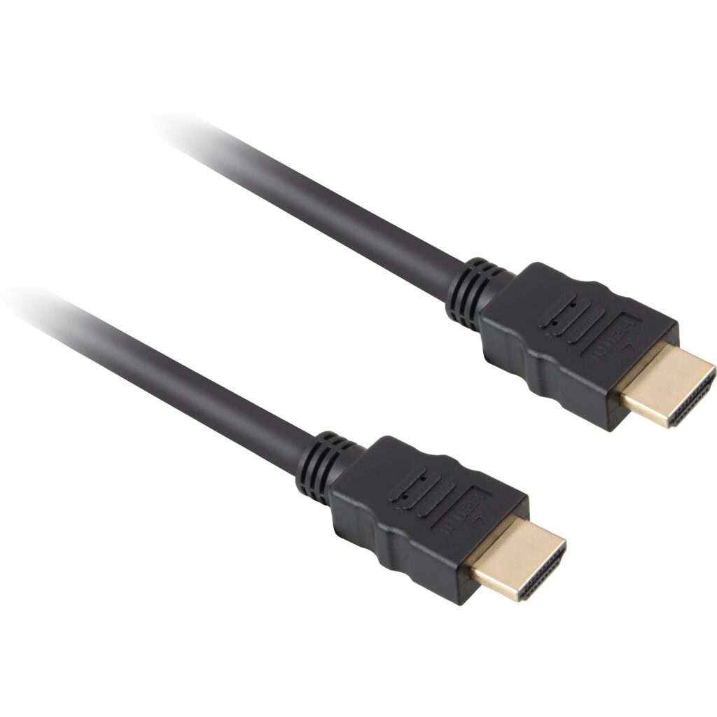 Sharkoon High Speed HDMI-Kabel HDMI High Speed Ethernet-tuella 12,5 m kaapeli