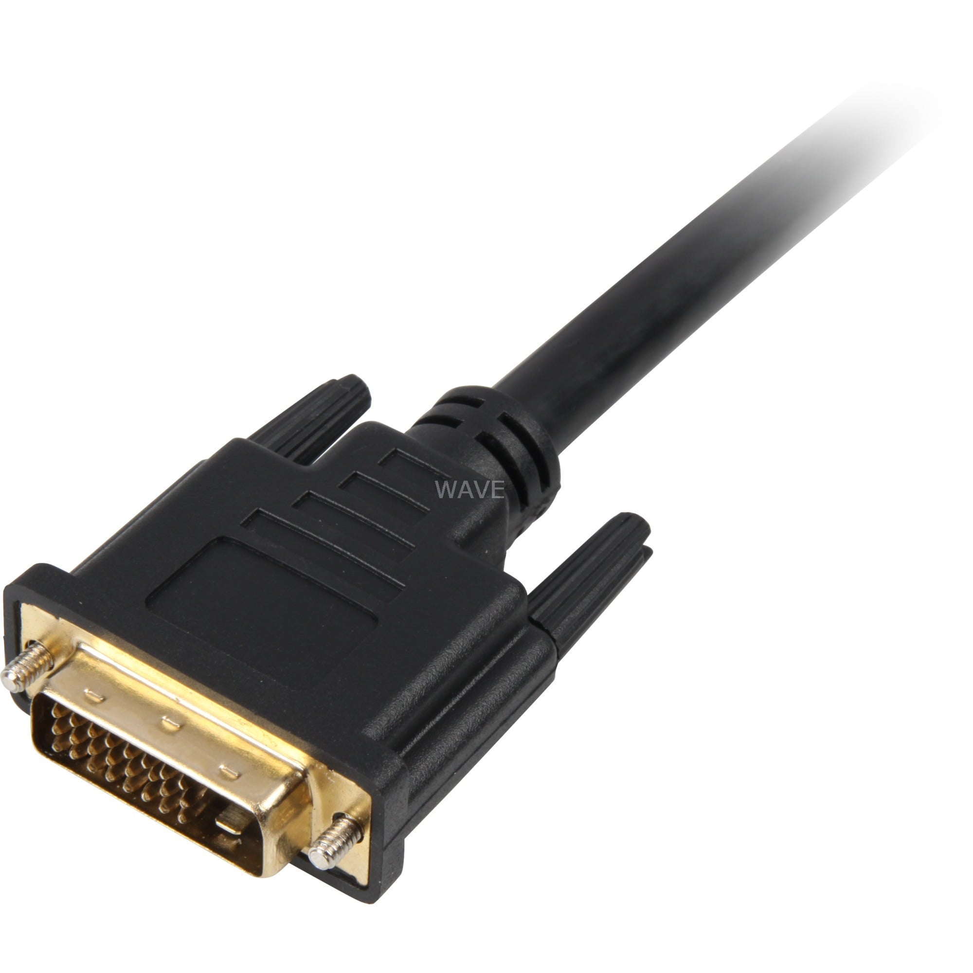 Sharkoon DVI-D Dual Link (24+1) 1 m musta kaapeli - Image 2