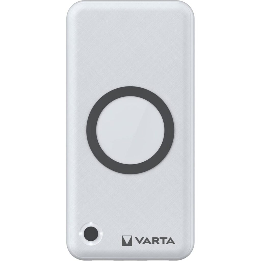 VARTA Wireless Power Bank 15000mAh 15 000 mAh, Qi-langaton lataus, USB-C PD varavirtalähde
