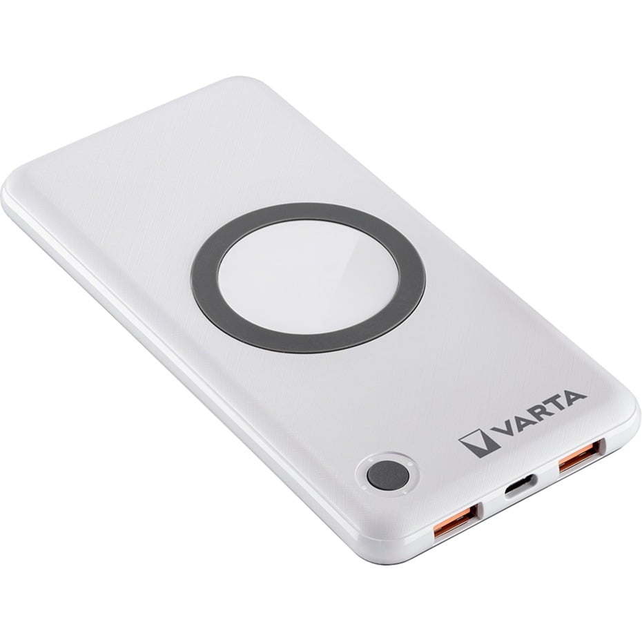 VARTA Wireless Power Bank 20 000 mAh, Qi-lataus, USB-C PD 18 W varavirtalähde - Image 2