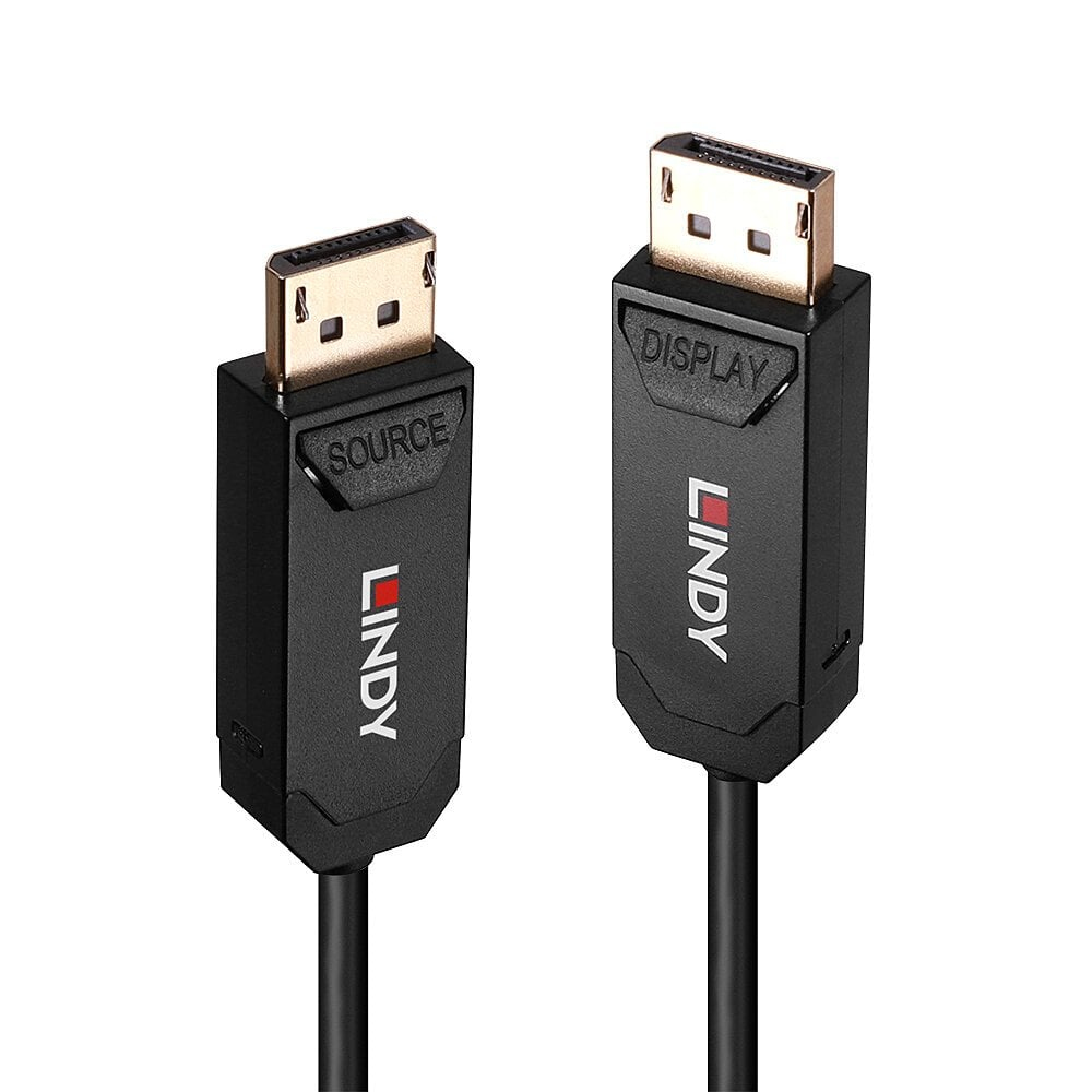 Lindy Fibre Optic Hybrid DisplayPort 2.0 UHBR10, 10 m, 40 Gbit/s -kaapeli - Image 3