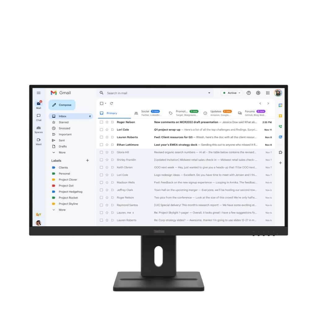 LENOVO ThinkVision E27-40 27" IPS 100 Hz näyttö