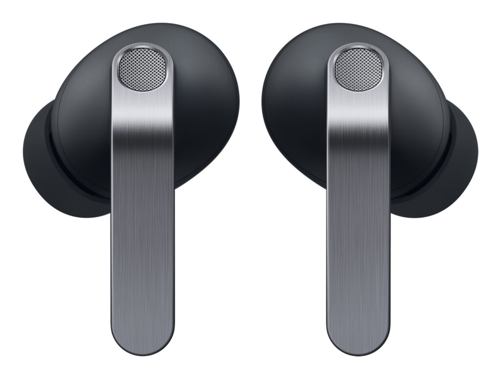Samsung Galaxy Buds4 Pro Bluetooth 6.1, melunvaimennus, IP57 nappikuulokkeet