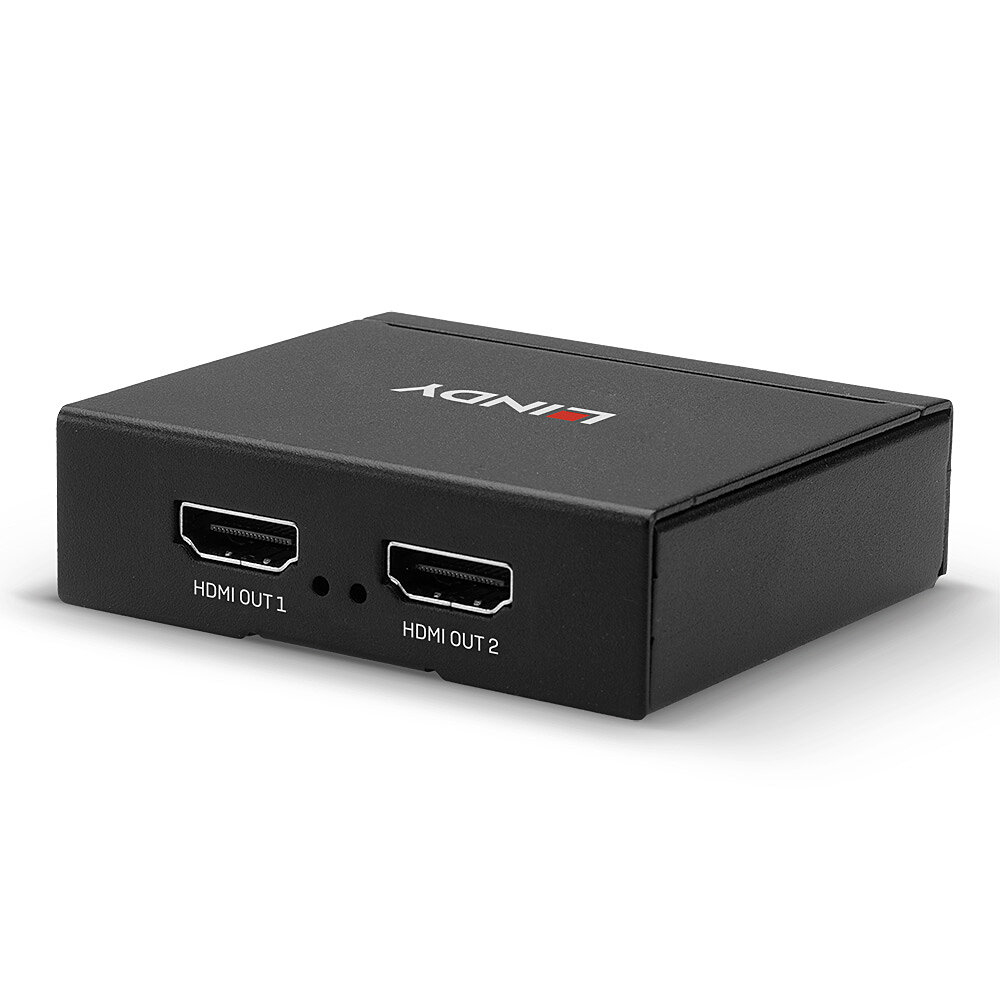 Lindy 2 Port HDMI 4K Splitter, HDMI 1.4, 2160p30, HDMI-jakaja - Image 3